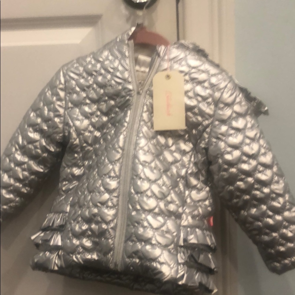 Billieblush 2T girls silver jacket